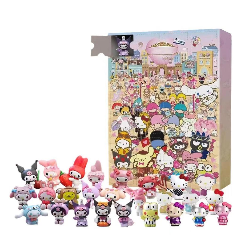 Hello Kitty 24-Day Christmas Countdown Calendar Box