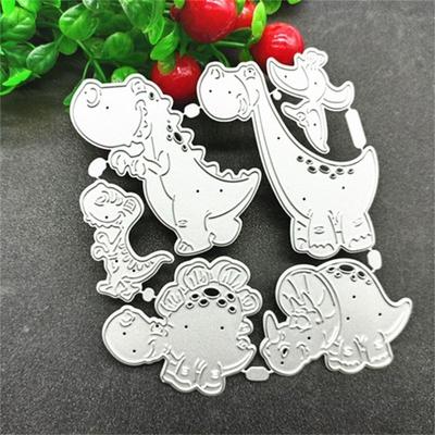 Metalowe wykrojniki Szablony do wycinania Dinozaurów Szablon do wycinania DIY do Scrapbookingu Albumu Kartki Papierowe Wytłaczania Rękodzieło wyprzedaż