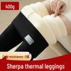 H799 Damen Extra Dicke Fleece-gefütterte Lammwoll-Leggings, Große Größen, Warme Herbst-/Winter-Oberbekleidung.