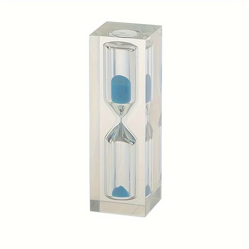 3 Minutes Transparent Hourglass Acrylic Sandglass Colorful Sand Clock Tooth Brushing Timer Kitchen Sand Clock Timer Best Gift