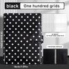 A5 Loose-leaf Account Notebook Spotted Cover Planner Custom Financial Organizer Multi-slot Work Journal Portable Record Book