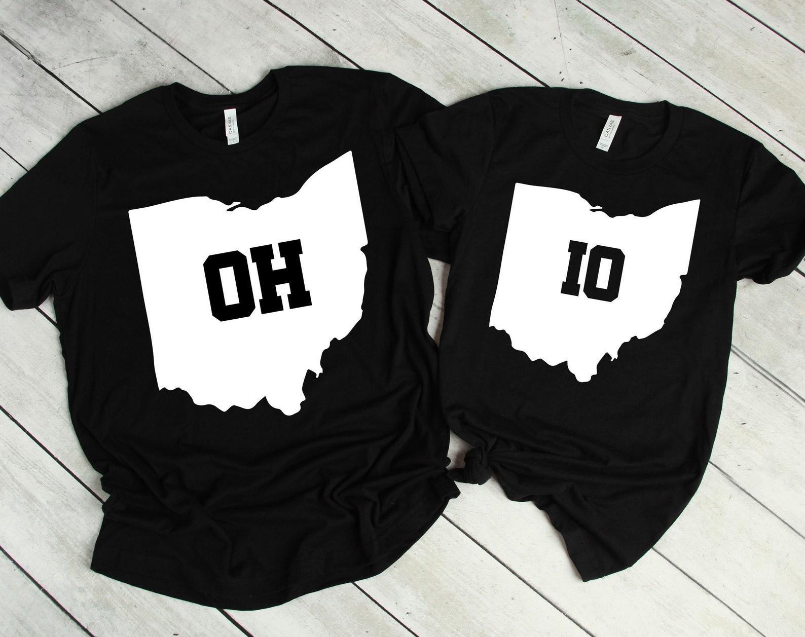 Ohio Shirt, Couple Shirt, Ohio State Gifts, Funny Couples Shirts, Ohio State, Matching Shirts, Ohio State Shirt, Ohio XL