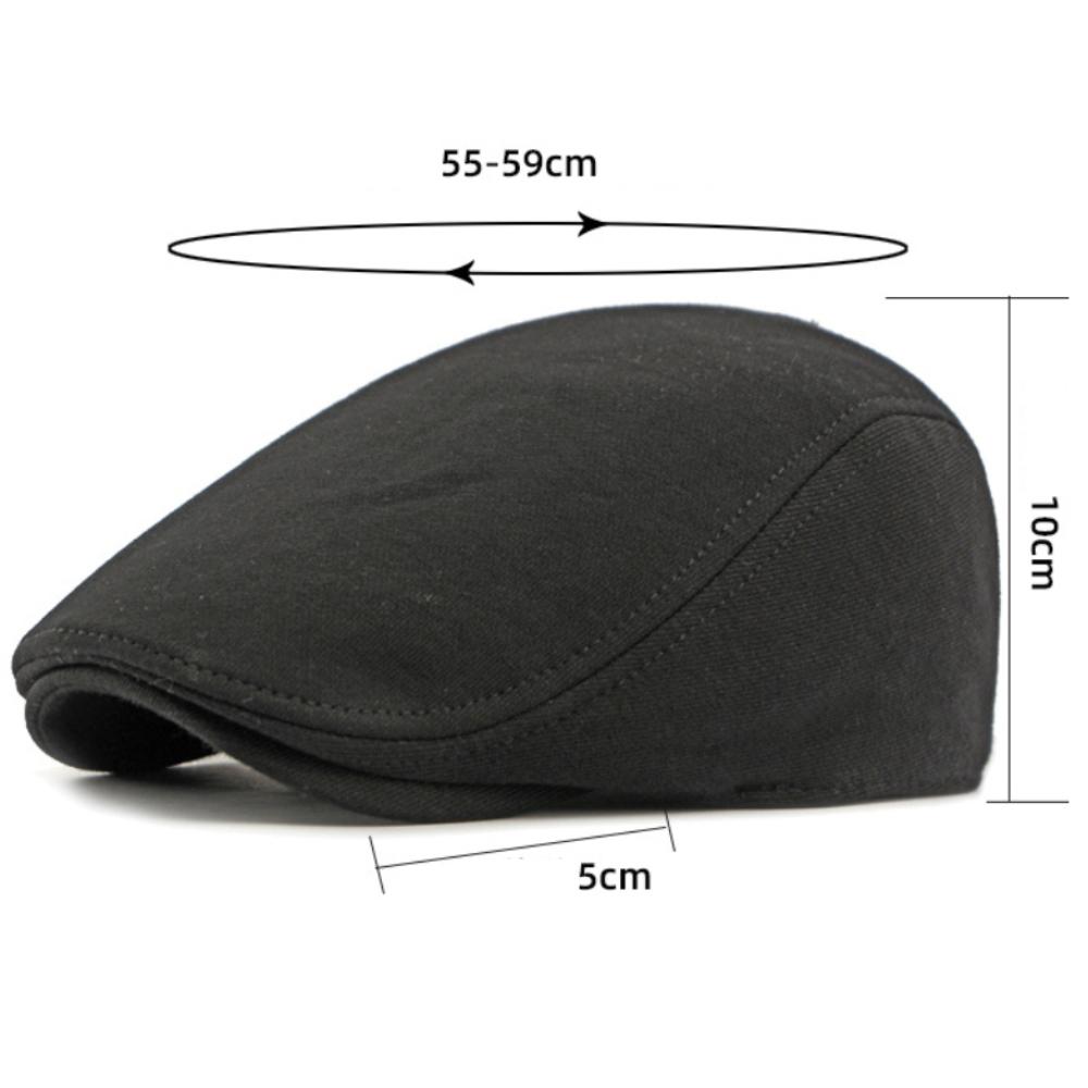 HT4423 Beret Spring Autumn Caps for Men Women Retro Artist Painter Knit Beret Hat Male Female Ivy Flat Cap Adjustable Beret Cap