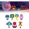 Adorable Inside Out Plush Toy Set Featuring Emotional Characters In Colorful Pvc Design