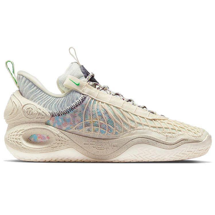 Nike Cosmic Unity EP Natural Unisex Sneakers Cream Total-Orange Green-Glow DD2737-100