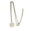 Cross-Border Fashion: Devil's Eye Stainless Steel Pendant Necklace, Simple & Versatile Clavicle Chain