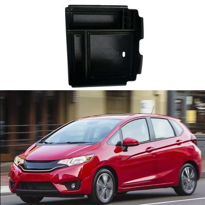 Boîte de rangement noire Accessoires intérieurs ABS Noir Bleu Boîte à gants d'accoudoir de voiture Pour Kia Carnival KA4 2024 Pour Kia Carnival 2024 2024