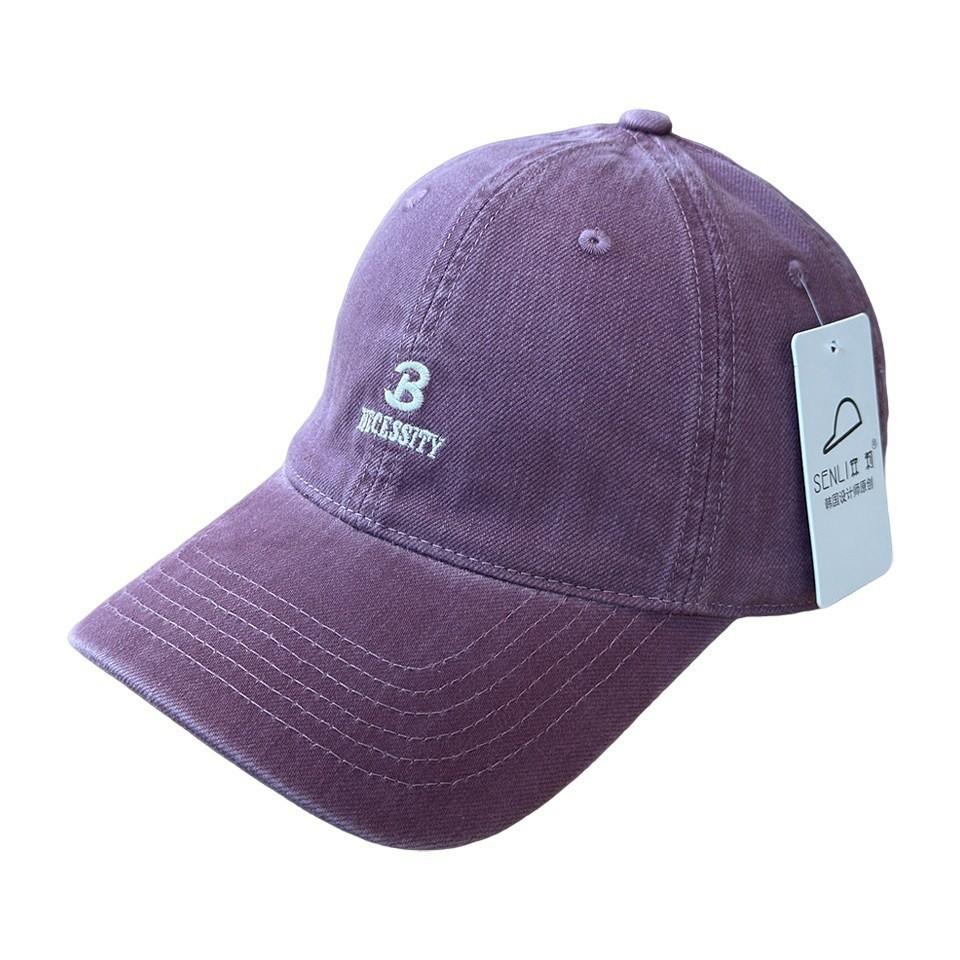 Designer original Sen Li deep top big head baseball cap men and women simple and versatile face small sunscreen cap