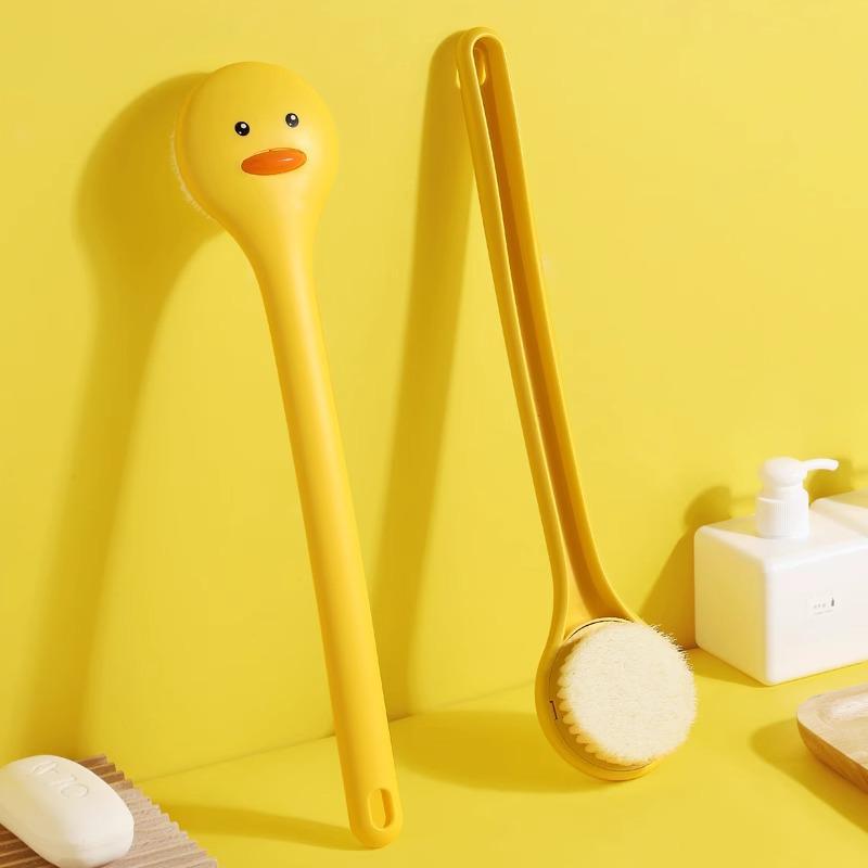 

Маленький желтый утенок щетка для ванны с длинной ручкой и мягкой щетиной