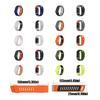Contemporary Double Color Wrist Straps Ergonomic Silicone Replacement Band Suitable for 5.0/5.0MG Activity Trackers