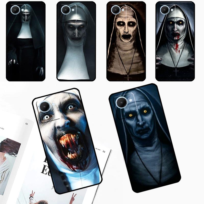 

Ужас монахини Валак для Realme 9 10 11 12 Pro Plus GT Neo 5 GT3 C11 C30 C31 C33 C35 C25s C21Y C51 C55 C53 чехол Realme C33