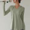 High-End Women's Slimming Hooded Long-Sleeve Running Top