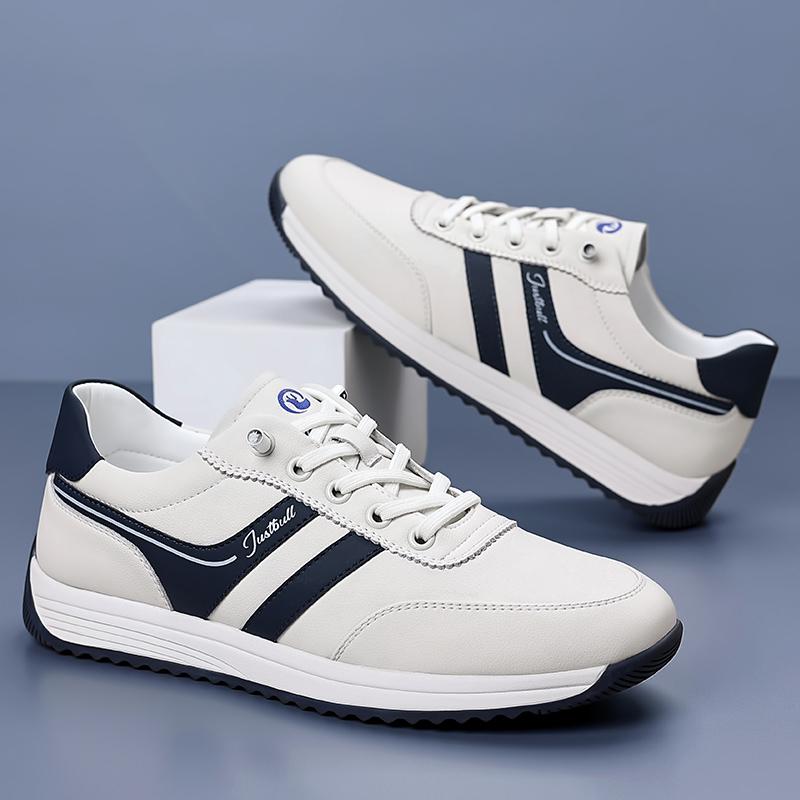 Mode Freizeitspaziergang Sportschuhe Outdoor Herren Wanderschuhe Lässige Leder Herren Sneaker Vielseitige Freizeitspaziergang Trainer Tenis Masculino