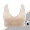 Ahh Genie Breathable Mesh Sports Bra - No Wire, Plus Size Women's Yoga and Fitness Bra