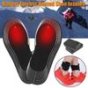 Heated Shoe Insoles With Carbon Fiber Material And Usb Rechargeable Battery Pack For Winter