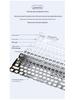 AJAZZ AK35I V3 Hot-Swap Mechanical Keyboard, Gasket Mount, PBT Keycaps