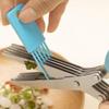 Stainless Steel Multi-Blade Kitchen Shears