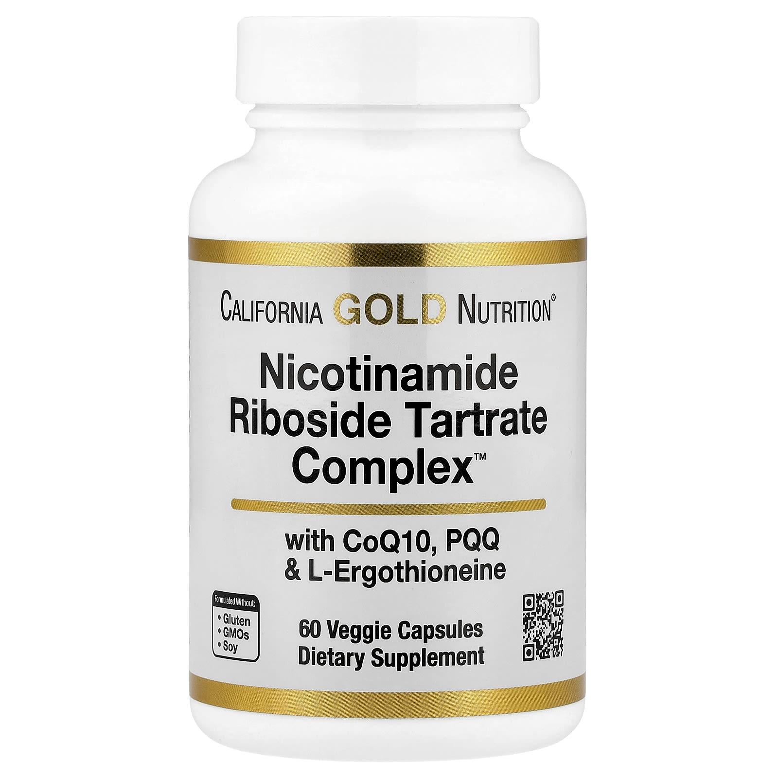 

Nicotinamide Riboside Tartrate (Nrt) Complex, 60 Veggie Capsules