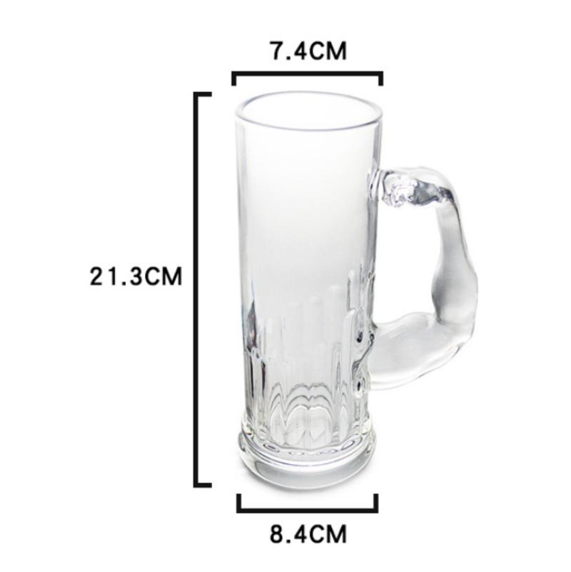 Beer cup with convenient handle, creative family glass, family gathering tool | Beer Cups