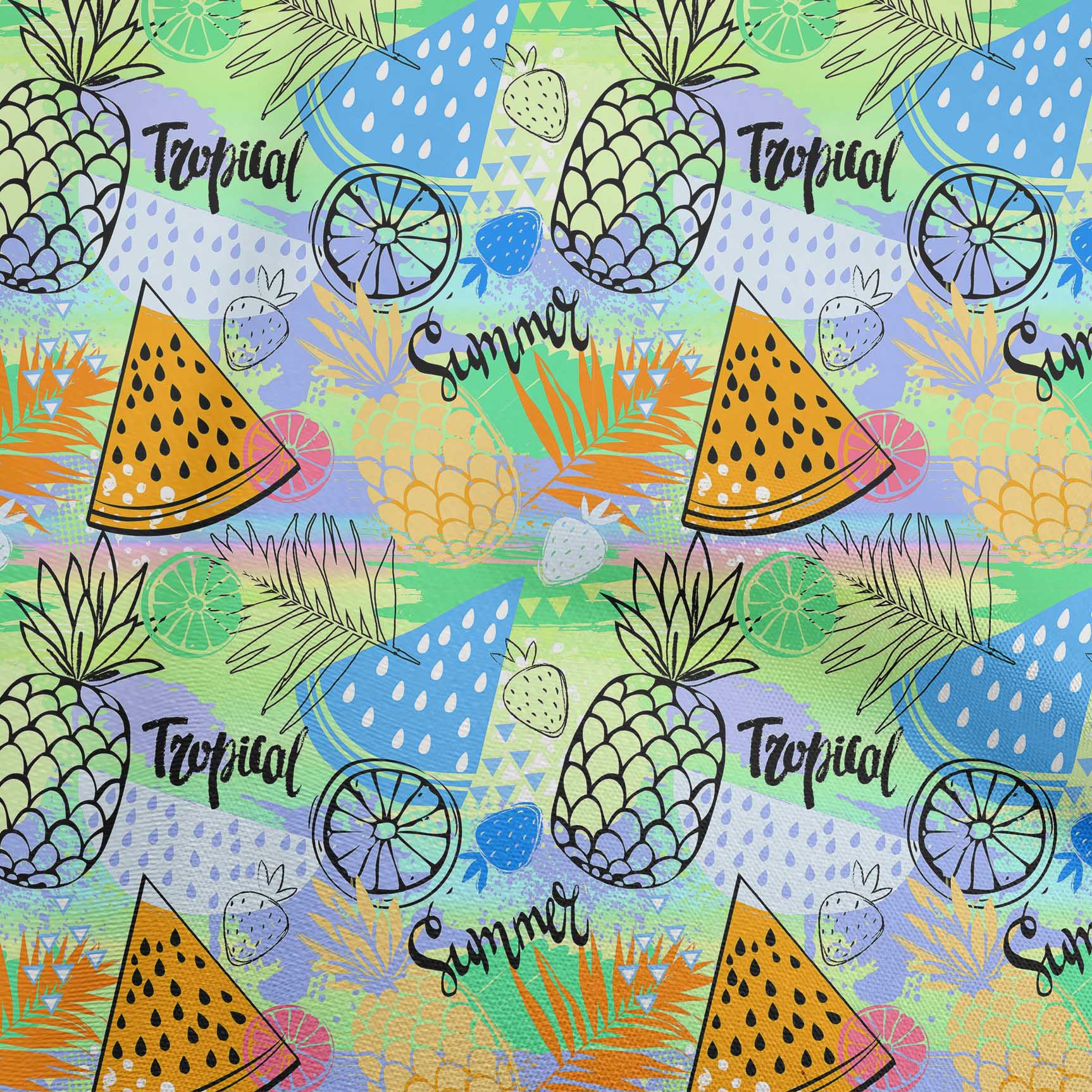 

oneOone Бавовняна гнучка лаймово-зелена тканина тропічні фрукти ремісничі проекти Декоративна тканина з принтом у дворі 40 дюймів 42 Inch Wide - Viscose Chiffon помаранчевий