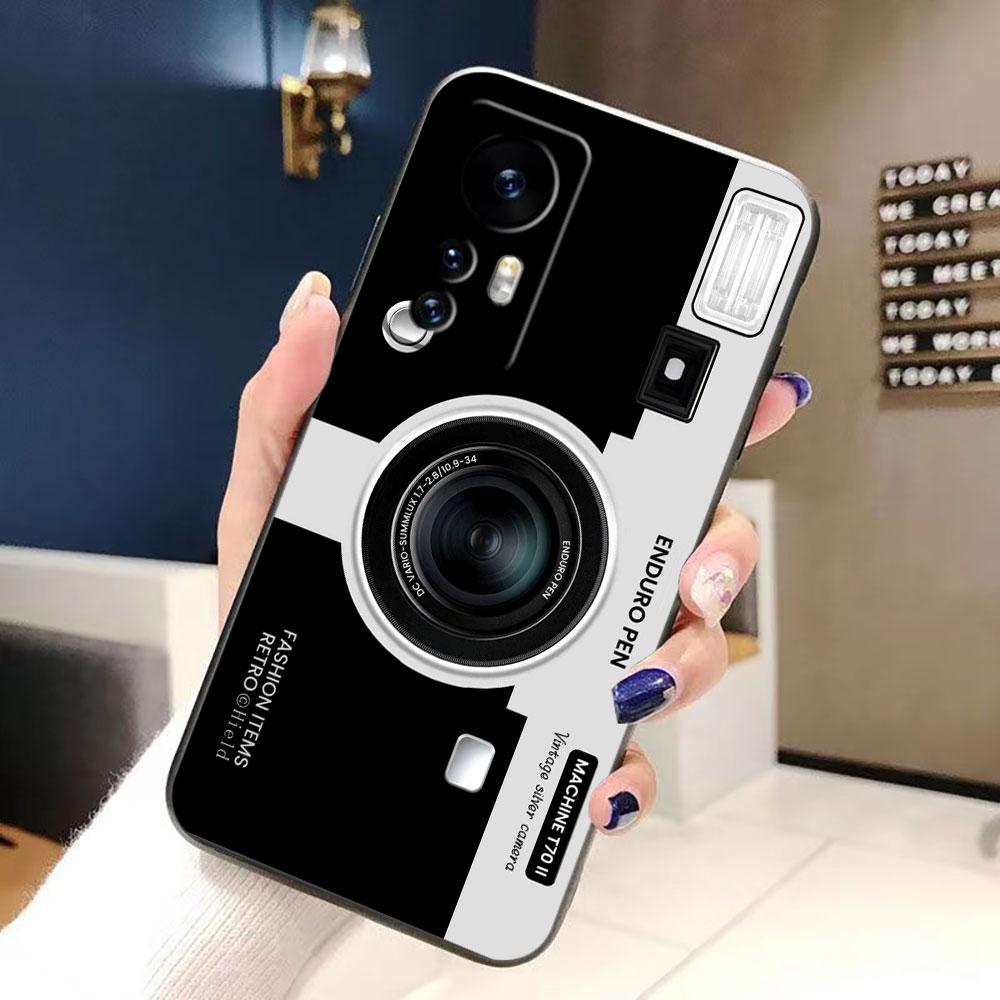Retro Cassette Tape Camera Cover Phone Case For Xiaomi 15 15T 14 14T 13 12T 11 11T POCO F8 F7 F6 F5 X7 X5 M6 M7 PRO Ultra Case