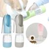2in1 Portable Dog Water Bottle With Food Container for Large Small Pet Cat Water Feeder Bowl Water Dispenser Chihuahua Supplies