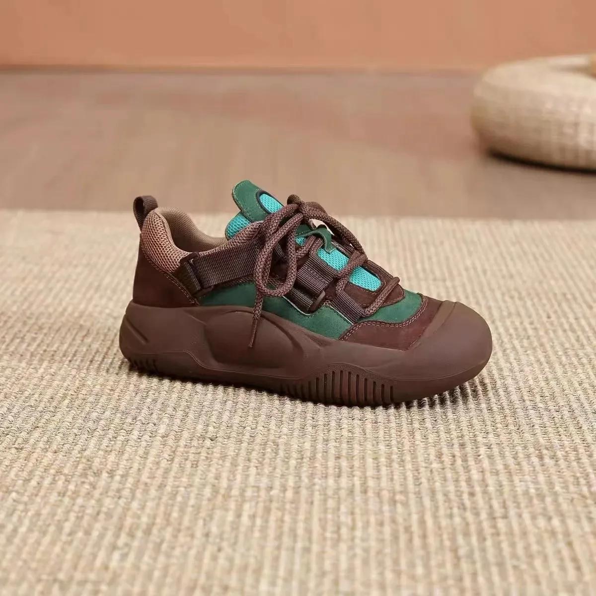 Женская спортивная обувь с круглым носком — фото 8