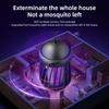 Electric Mosquito Killer Lamp with USB Power Insect Zapper & Night Light for Bedroom Outdoor Fly Trap with Shock-Proof Design