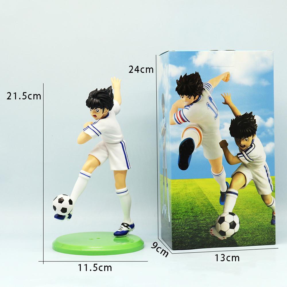Anime Figure 18cm Tsubasa Ozora Tsubasa PVC Hyuuga Kojirou/Wakabayashi Genzou Action Figurine Collection Model Toys