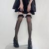 Bowknot Long Socks Bullet Style Retro High Knee Sock Sweet Girls Summer Thin Transparent Lolita Retro Calf Sockings
