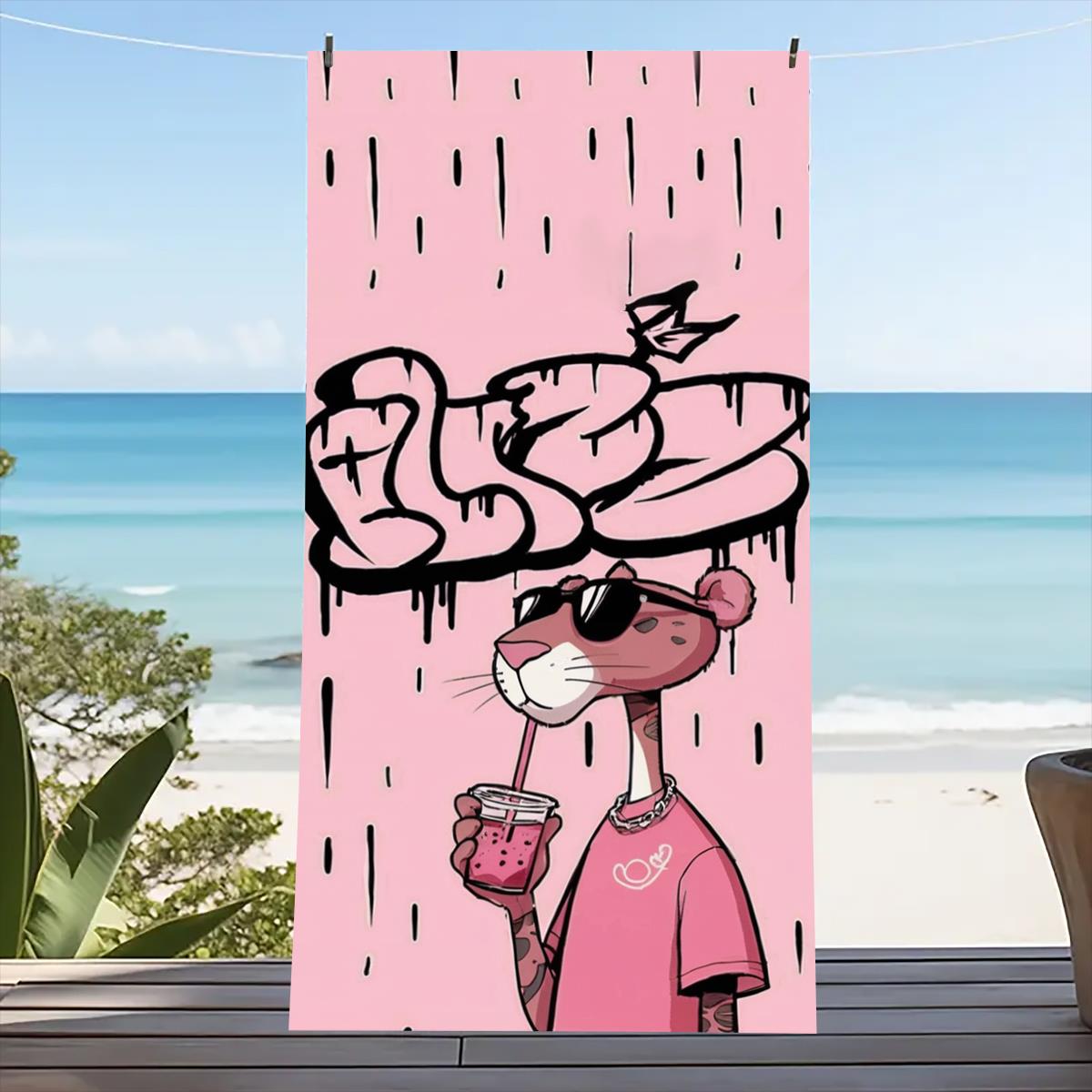 

Красочное пляжное полотенце большого размера для улицы, путешествий, кемпинга, абсорбирующее, пляжные полотенца, супермягкое летнее полотенце для плавания, банное полотенце, море 80x160cm