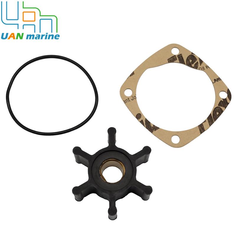 Sea Water Pump Impeller Kit for Onan MDKC MDKD 132-0277 132-0316 Oberdorfer 202M-11Universal 200209 295628 Westerbeke 17556