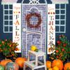 Thanksgiving Decorations For Household |Fall Decorations |Happy Fall Y'All & Give Thanks Porch Banners For Autumn Harvest Decorations