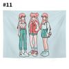 Tapestry Wall Hanging Art Girl   Cloth Painting  Background   Room Decoration