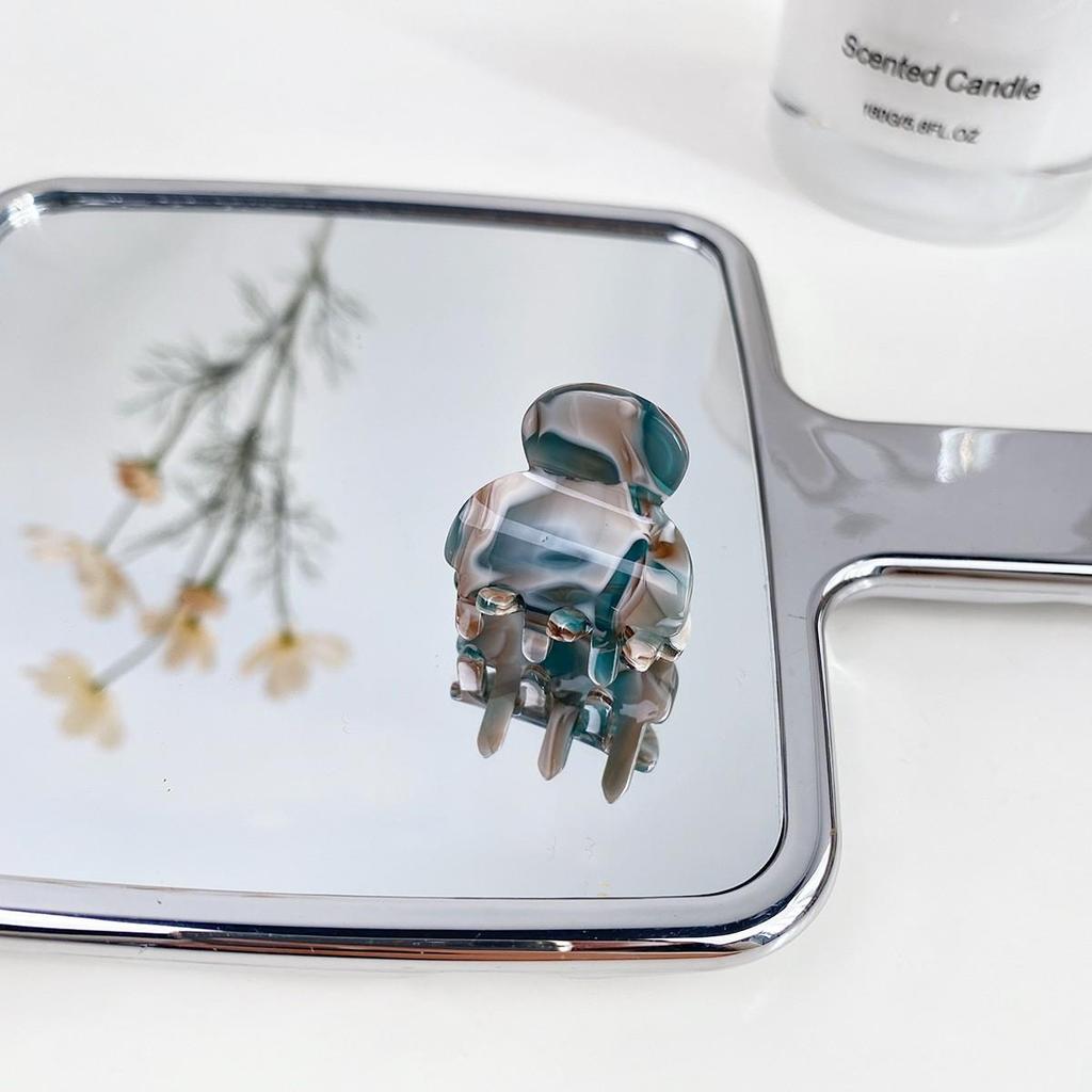 Korean Dopamine Mini Claw Clip: Cute Hair Accessories for Women & Children