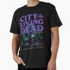 City of the Living Dead Lucio Fulcis Zombie T Shirt Men's 100% Cotton S-6XL