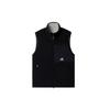 Gilet Uomo Nero Collo Alto Moderato Altro NJA35011-BK