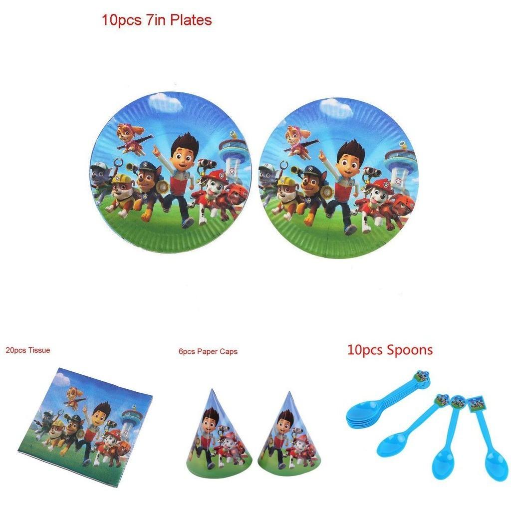 Delightful Paw Patrol Kids Theme Birthday Party Supplies For Joyful Celebrations And Decorations