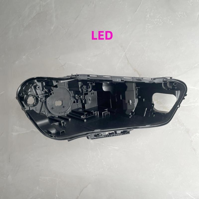 

Headlight Base For BMW X1 2016 2017 2018 2019 Headlamp House Car Rear Base Front Auto Headlight Back House LED Right side
