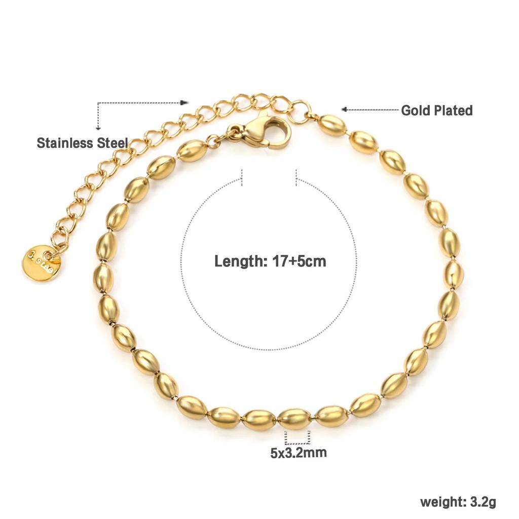 Waterproof Elegant Women's Bracelet Fashionable Personality Cuff Jewelry Accessory