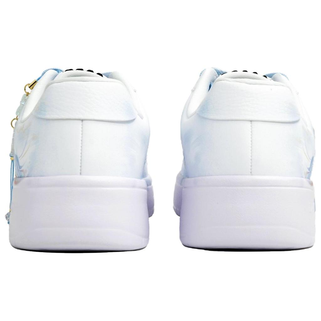 Li Ning Floating Boat Kaleidoscope, Mist White Moon, Shopping Bag Abrasion Resistant Low top Skateboard Shoes Unisex AGCS419-1(Team113-S-BOX)