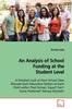 The An Analysis of School Funding At the Student Level Book
