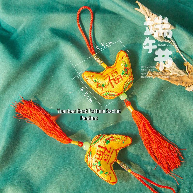 Dragon Boat Festival Five-Color Sachet Pendant: Practical Gift for Students