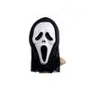 Outfit Halloween Scream Polyester Cloak Mask Cosplay Characters Enthusiasts