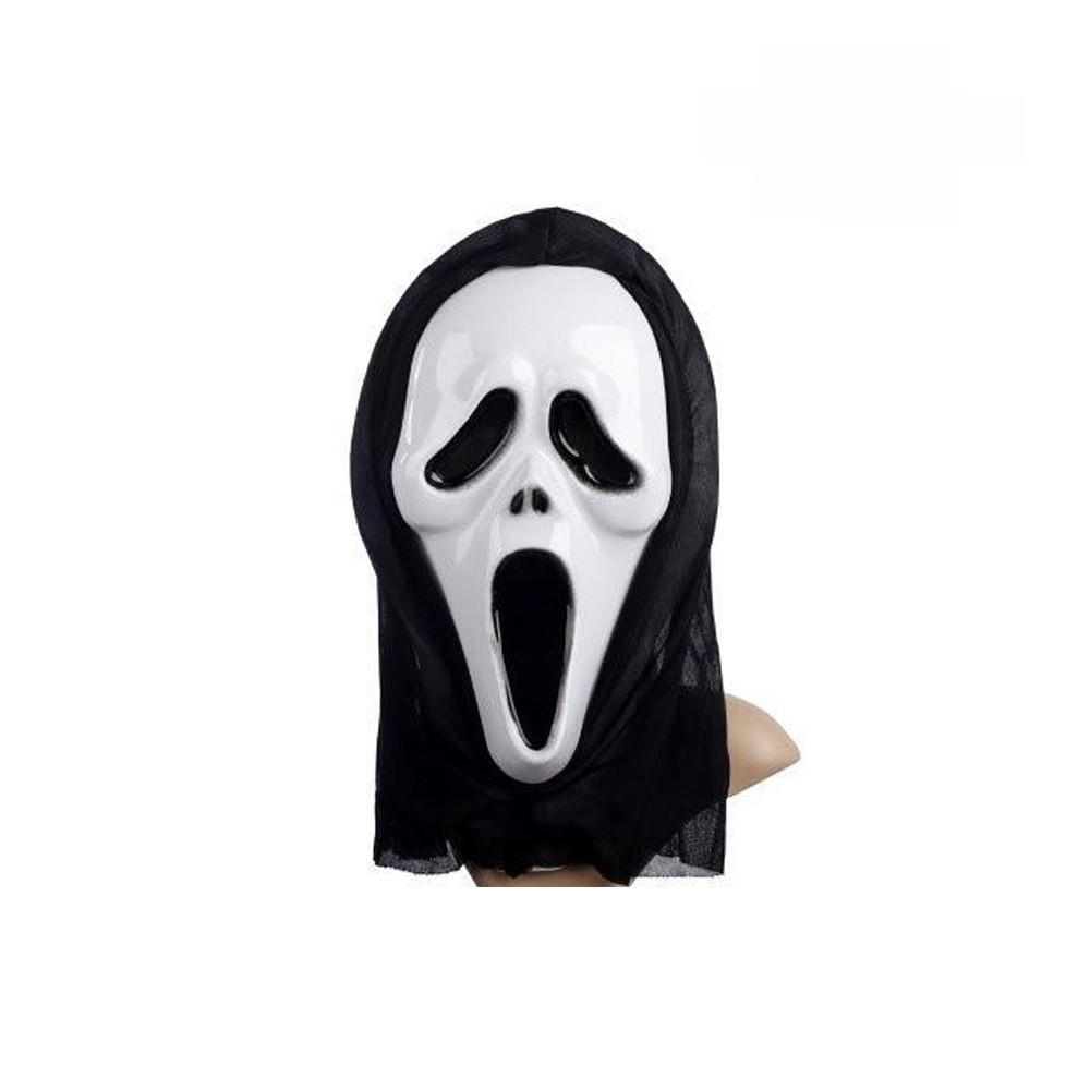 Outfit Halloween Scream Polyester Cloak Mask Cosplay Characters Enthusiasts