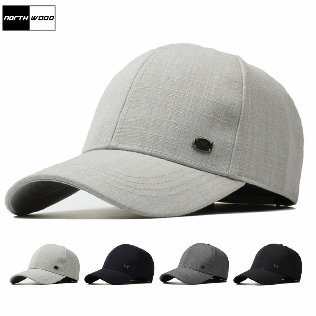 Northwood Hochwertige, solide Baseballkappen in 4 Farben für Männer und Frauen, Papa-Hüte, Outdoor-Männer-Trucker-Hüte