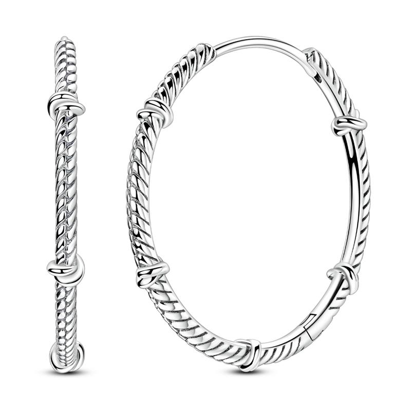 New 925 Silver Earrings Simple Bow Strawberry Butterfly Hoop Stud Earrings for Wedding Party Women Jewelry Girls