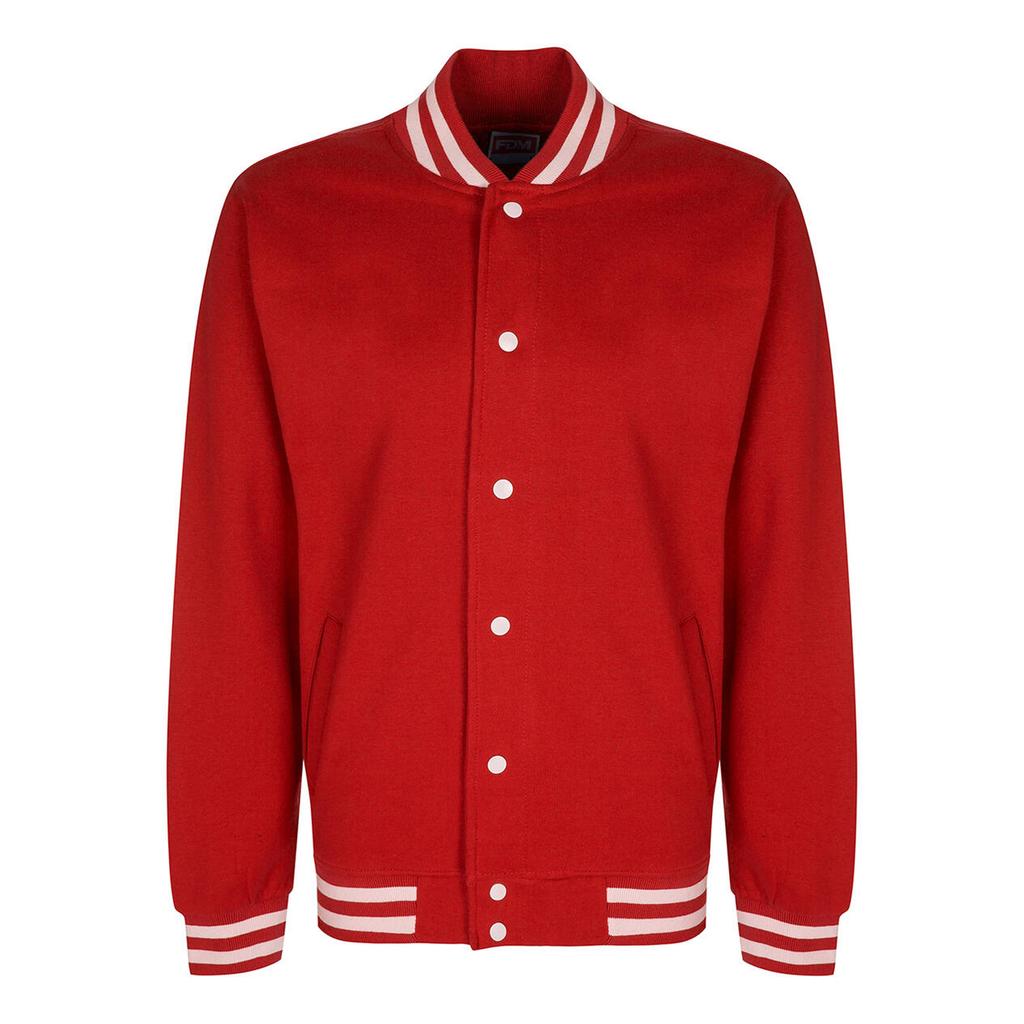 FDM Mens Campus Varsity Jacket