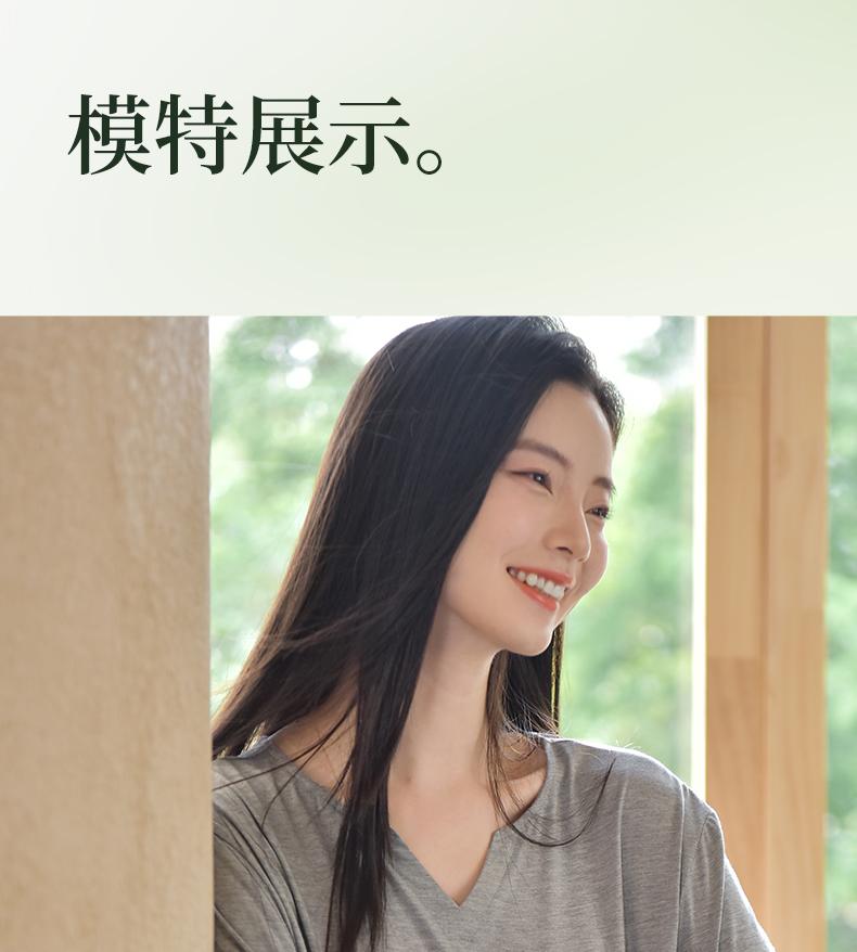 Xuan Liang Modal Sleepwear Women's Spring and Autumn Casual Long Sleeve Outable Lazy Style Loose Cool Home Clothing Set