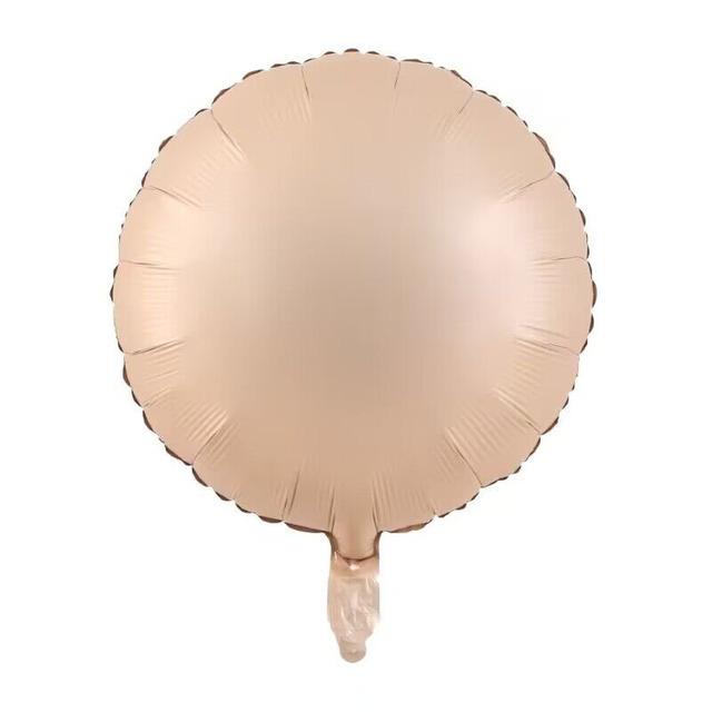 18 Zoll Einfarbig Pfirsichherz Pentagramm Ballon Geburtstag Hochzeitsfeier Dekoration Stern Aluminiumfolie Gas